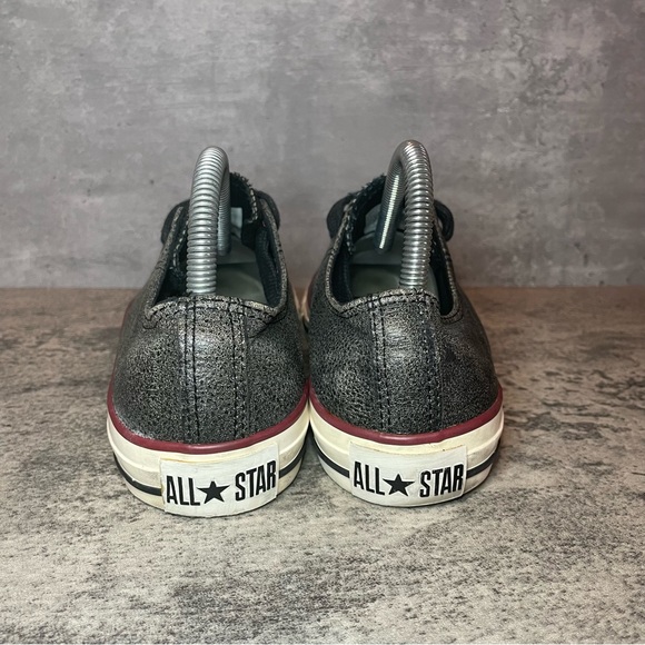 Converse All Star Chuck Taylor Low Leather Sneakers Womens sz 7.5 - Picture 4 of 7